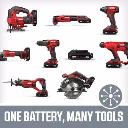 SKIL 20V PWRCORE Lithium-Ion Cordless 4.5 in. Angle Grinder Kit thumbnail 6