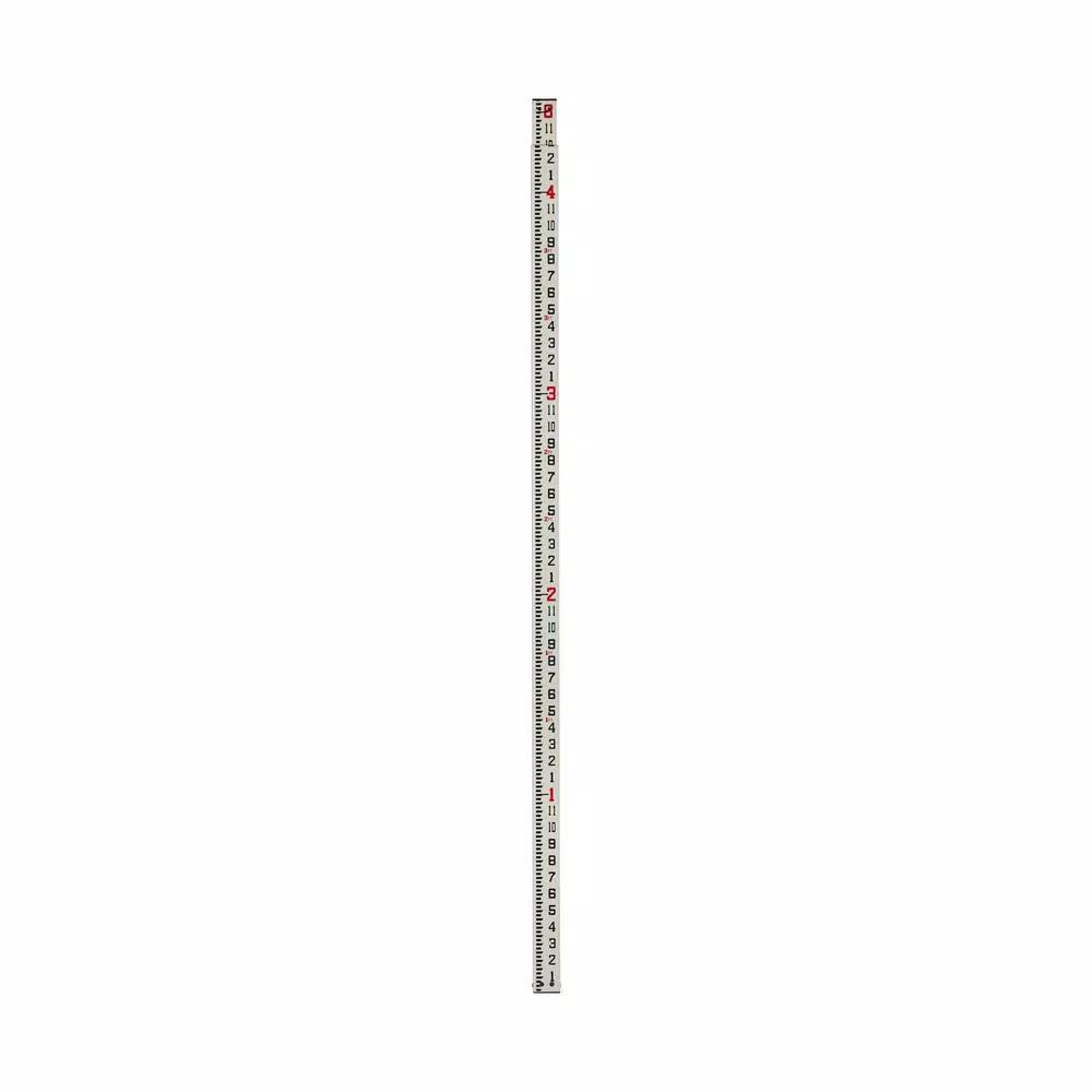 AdirPro 8 ft. Fiberglass Telescoping Grade Rod with SAE Graduations