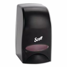 Scott 1000 ml Black Essential Manual Liquid Skin Care Dispenser thumbnail 1