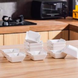 MALACASA 2.5 in. White Porcelain Ramekins Set of 12, Ceramic Souffle Dishes and Serving Bowls thumbnail 5