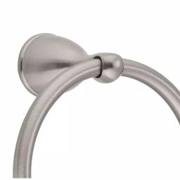 Glacier Bay Builders Spot Free Towel Ring, Brushed Nickel thumbnail 6