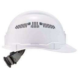 Ergodyne Skullerz 8972 Class C Vented Cap Style Hard Hat with Ratchet Suspension - White thumbnail 9