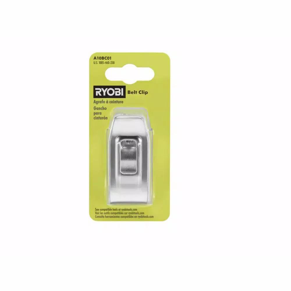 RYOBI Premium Metal Belt Clip Attachment for ONE+ HP Drills and Impact Drivers