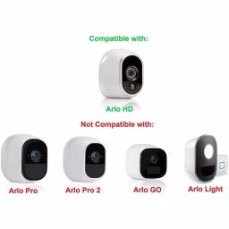 Wasserstein Versatile Twist Mount for Arlo HD Camera, Flexible Silicone Gooseneck Mount, Black thumbnail 6