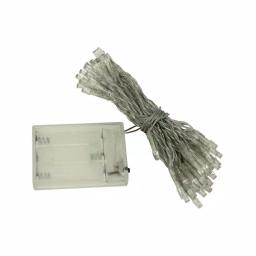 ALEKO 30-Light Pink LED Battery Operated String Lights, 10 ft. Flexible Wire thumbnail 4