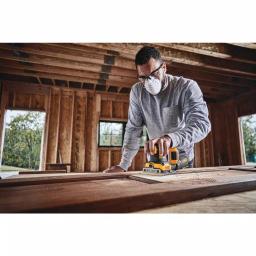 DEWALT 20V MAX XR Cordless Brushless 1/4 Sheet Variable Speed Sander Kit with 2.0 Ah Battery and Charger thumbnail 5
