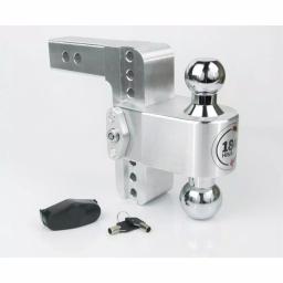 Weigh Safe 180 Hitch by Weigh Safe Chrome Tow Ball Edition Adjustable Ball Mount thumbnail 1