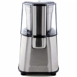 Ovente Electric Coffee Grinder, 200W Multi-Purpose Blade Grinder, Silver thumbnail 1