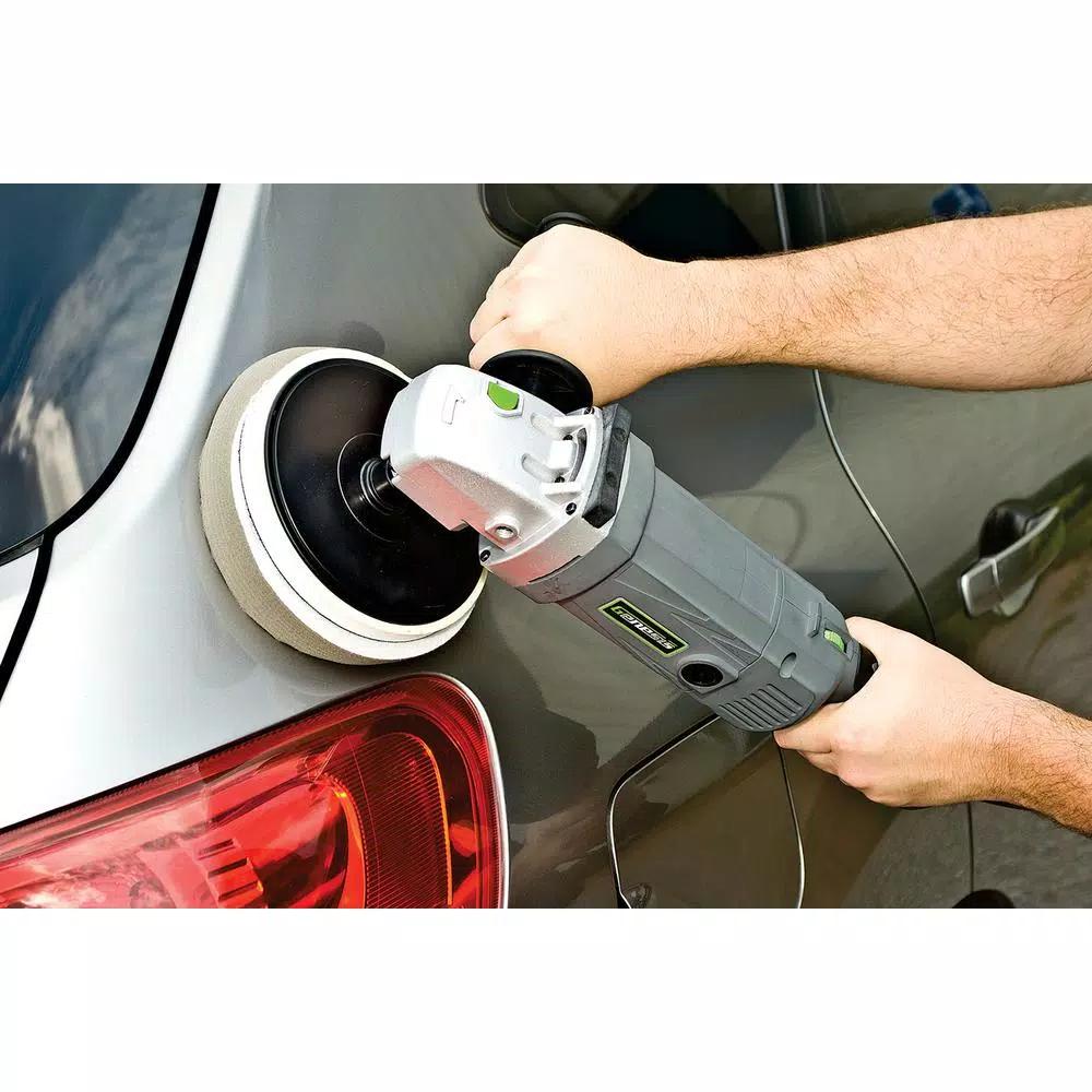 Genesis 7 in. Quick-Change Waffle-Pattern Foam Polishing Pad