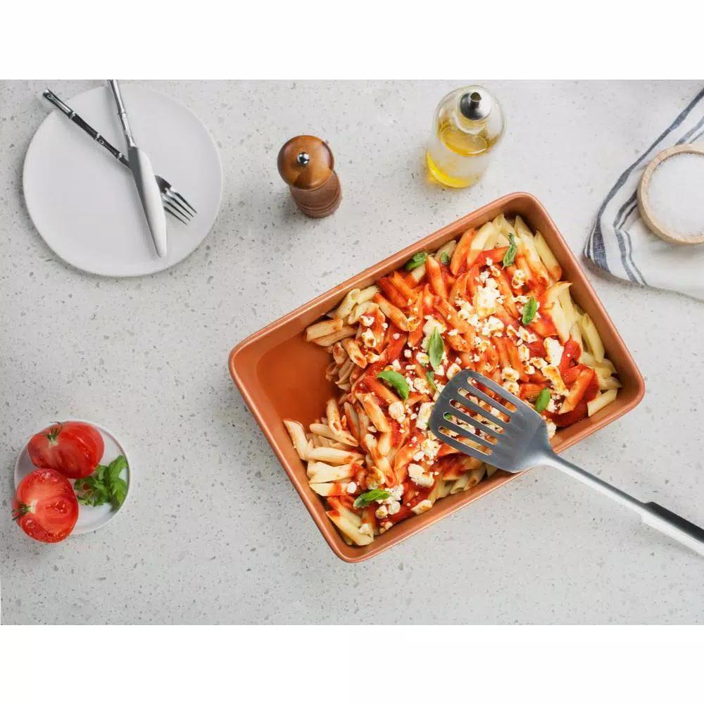 Gotham Steel 9 x 13 in. Ti-Ceramic Non-Stick Aluminum Rectangle Baking Pan