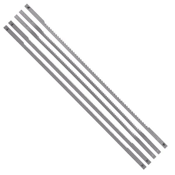 Husky 6.5 in. Coping Saw Blade Assortment Set, 6-Pack Alloy Tool Steel Replacement Blades