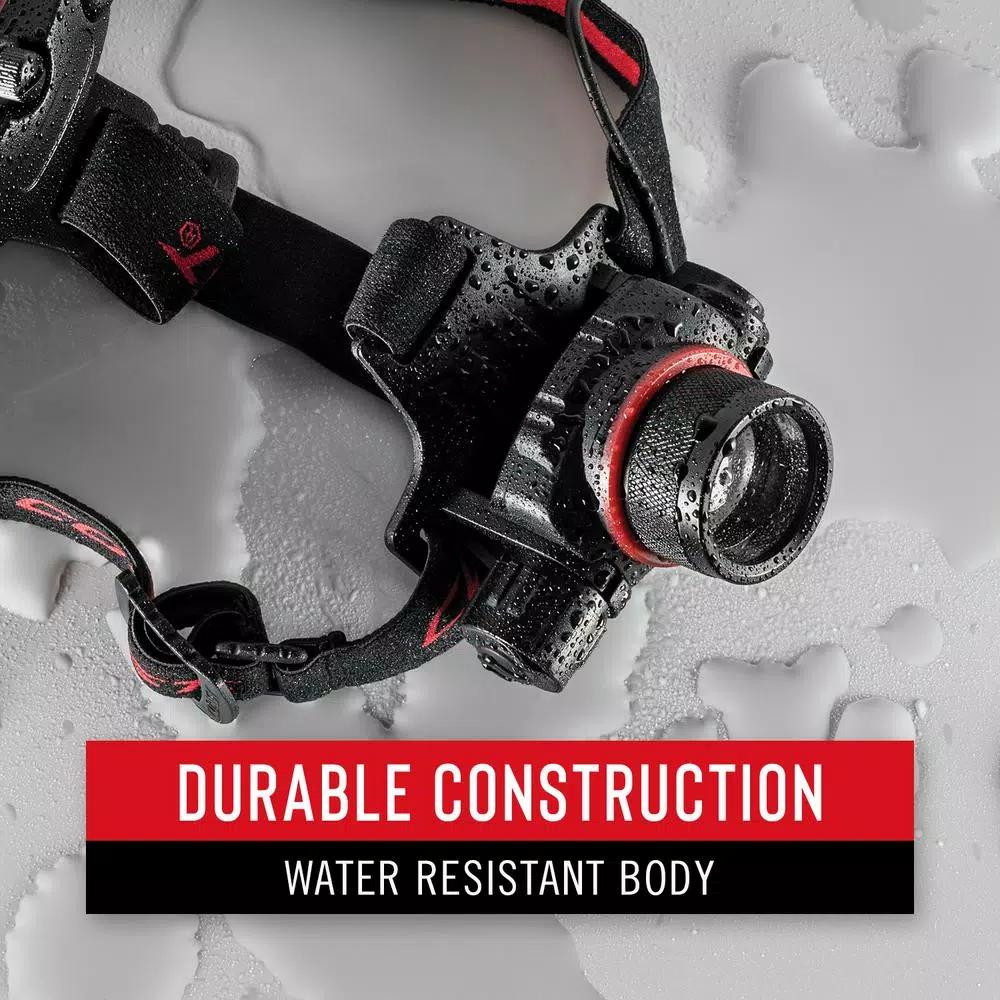 Coast HL8R 800 Lumen Rechargeable LED Headlamp with Twist Focus and Dual Power