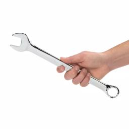 TEKTON 26 mm Combination Wrench, 12-Point Box End, Chrome Vanadium Steel thumbnail 5