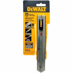 DEWALT 25 mm Metal Body Snap-Off Utility Knife Set (2-Pack) with 6 Replacement Blades thumbnail 4