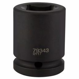 STEELMAN PRO 79343 3/4-in Drive 13/16-in 4-Point Square Budd Impact Socket thumbnail 2
