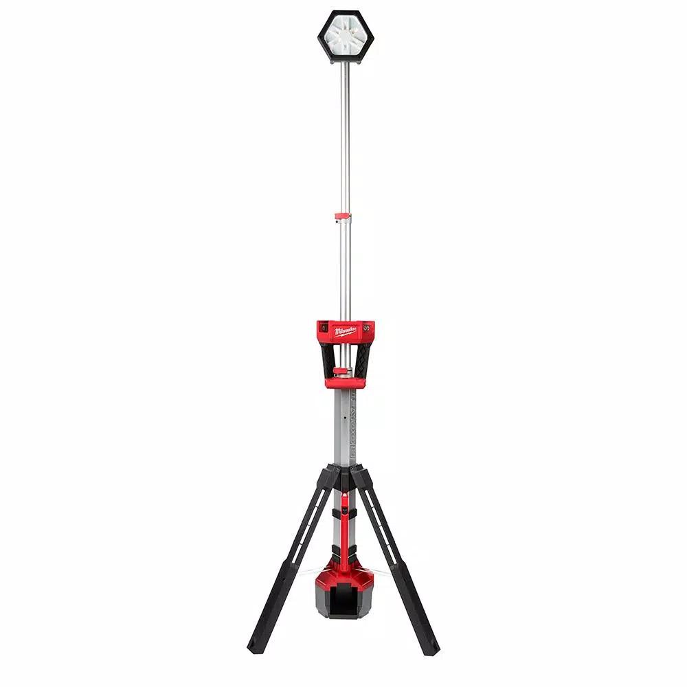 Milwaukee M18 FUEL 4-Tool Combo Kit: Blower, Speaker, Fan, and Rocket Dual Power Tower Light
