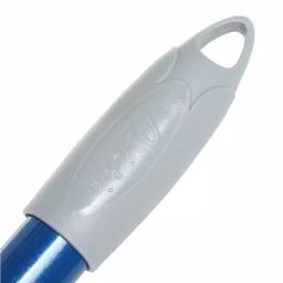 Quickie Stand and Store Lobby Broom and Dustpan Set, Blue thumbnail 2