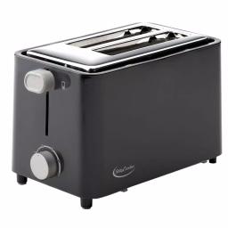 Betty Crocker 2-Slice Wide Slot Toaster with Cool-Touch Exterior, Black thumbnail 1