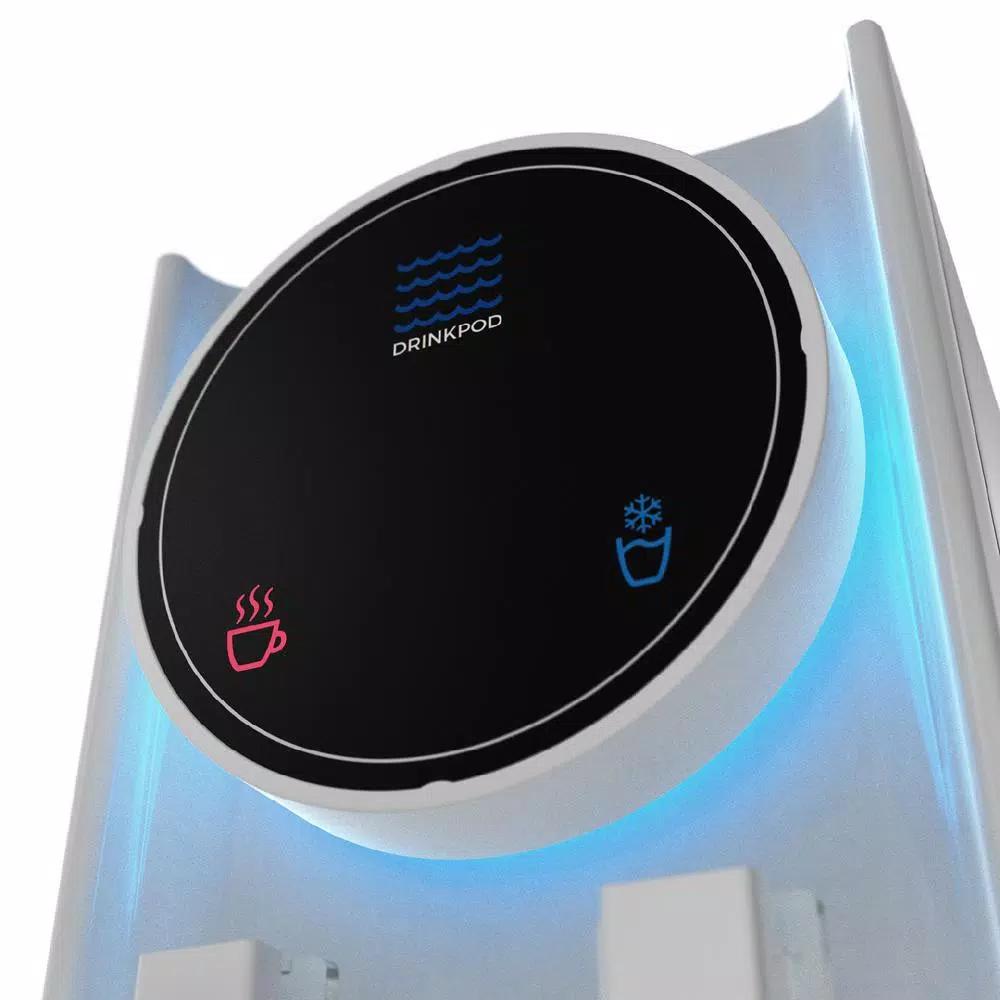 DRINKPOD Series 6 Bottleless Hot and Cold Water Cooler Dispenser with Ultra +3 Filtration - White