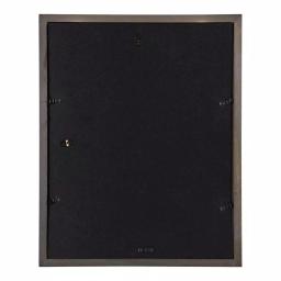 DesignOvation Gallery Wood Photo Frame Set, 4-Pack, Gray, 11x14 matted to 8x10 thumbnail 5