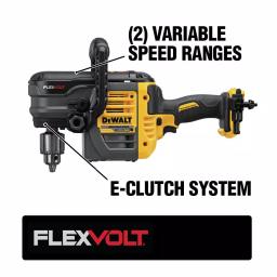 DEWALT FLEXVOLT 60V MAX Brushless Stud & Joist Drill with (2) 6.0Ah Batteries & DCS380B Reciprocating Saw Combo Kit thumbnail 2