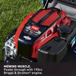 Toro 21 in. Super Recycler Personal Pace Self-Propelled Mower with 190cc Briggs & Stratton Engine thumbnail 10