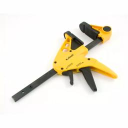 Wolfcraft 2-Pack Professional Quick-Release 1-Hand Bar Clamps and Spreader, 6 in. to 14 in. thumbnail 1