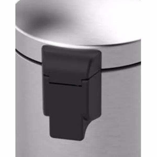 Innovaze Stainless Steel Round Step-on Trash Can Set, 8 Gal/30L and 1.3 Gal/5L, Fingerprint Resistant