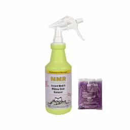 MMR Mold & Mildew Stain Remover (32 oz) and Onslaught Disinfectant Concentrate (2 oz) 2-Step Combo Pack thumbnail 1