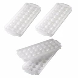 Hutzler 1 in. Natural Ice Ball Mold Ice Tray (3-Pack) - 72 Ice Spheres Total thumbnail 1