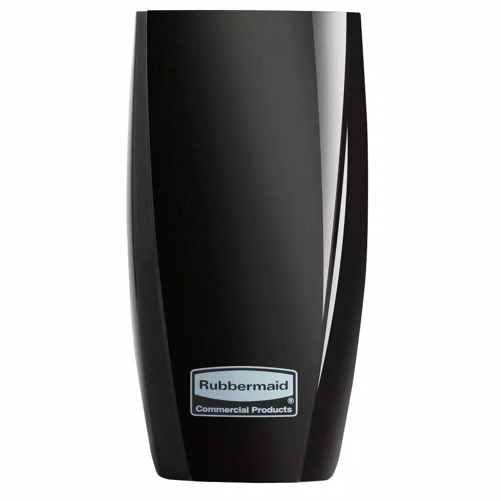 Rubbermaid T-Cell Black Battery Dispenser - Passive Air Freshener with Odor Neutralizer