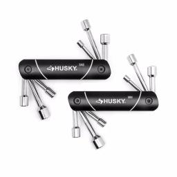 Husky 12-Piece Folding Nut Driver Set, SAE and Metric thumbnail 1