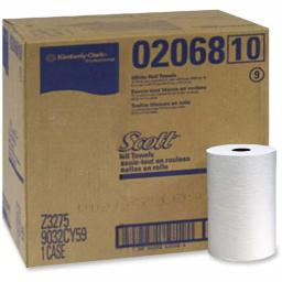 Scott Non-Perforated Hard-Roll Paper Towels, 7.87 in. x 400 ft., 12 Rolls thumbnail 2