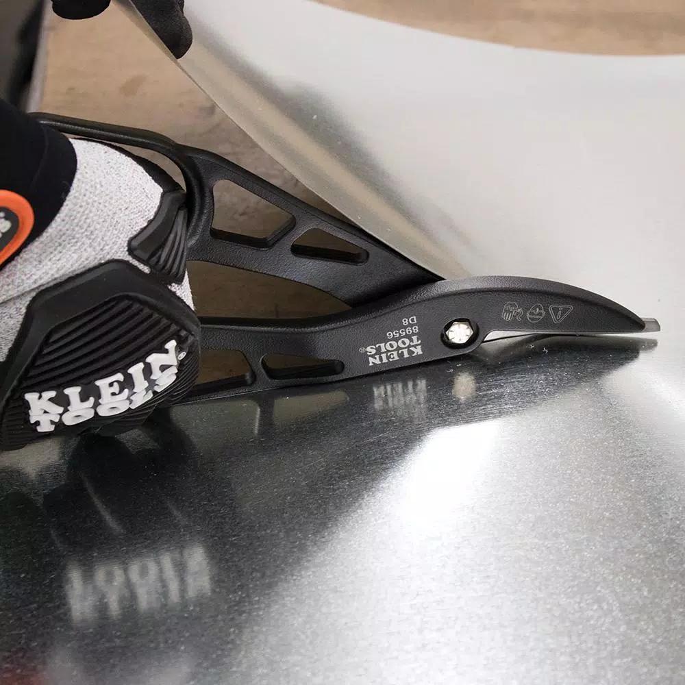 Klein Tools 12 in. Tin Snips with High-Carbon Steel Replaceable Blades