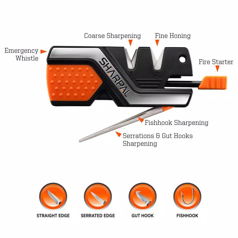 Sharpal 101N 6-in-1 Knife Sharpener and Survival Tool