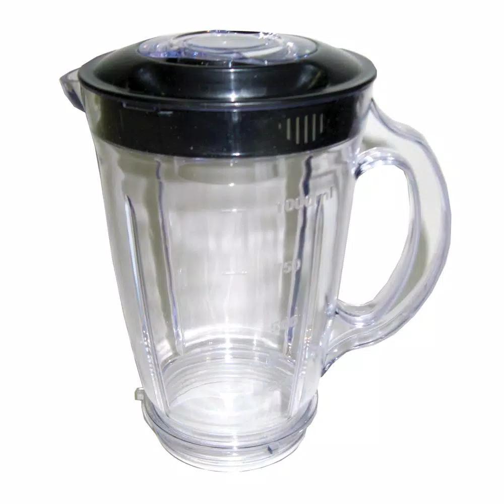Total Chef Miracle Blender 12-Piece Set, 33 oz. Single Speed Personal Blender, Black