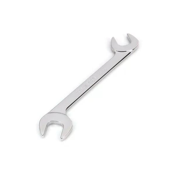 TEKTON 23 mm Angle Head Double Open End Wrench, 60° Offset