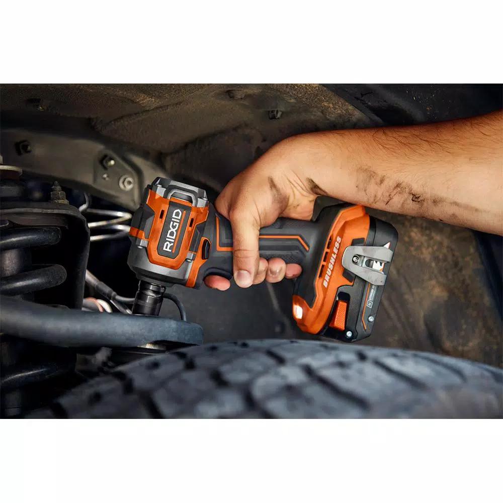 RIDGID 18V 2.0 Ah Compact Lithium-Ion Battery 2-Pack