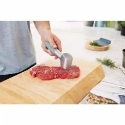 BergHOFF Leo Collection Cast Aluminum Meat Tenderizer Hammer with Soft-Grip Handle thumbnail 3