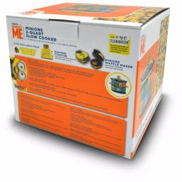 Uncanny Brands Minions Officially Licensed 2 Qt. Slow Cooker, Yellow thumbnail 4
