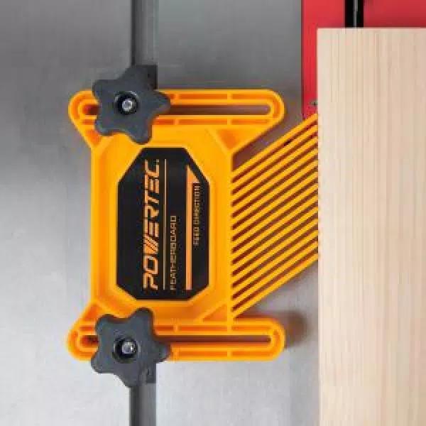 POWERTEC Dual Universal Featherboards for Table Saws, Band Saws, and Router Tables (2-Pack)