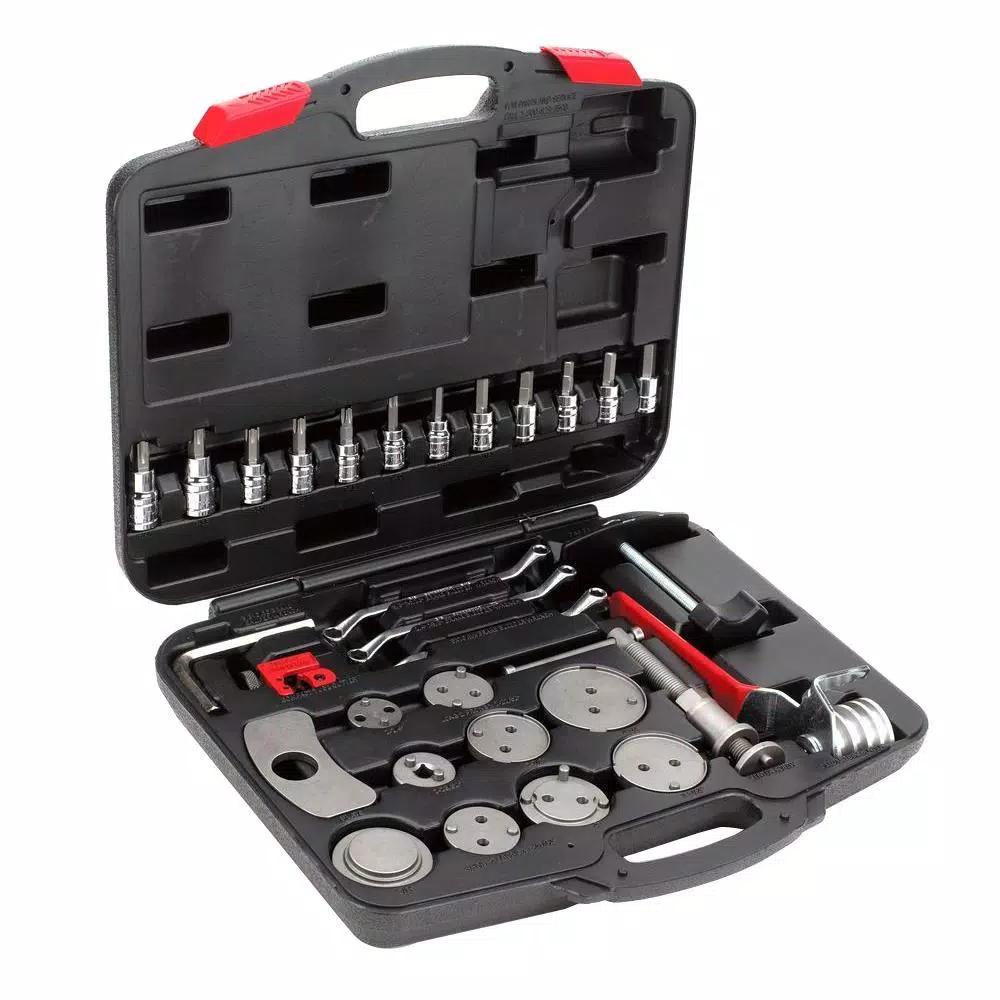 Powerbuilt Master Disc Brake Service Kit, 30-Piece Professional Set