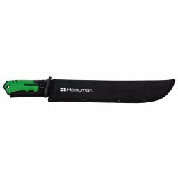 Hooyman 15 in. Stainless Steel Straight Blade Bush Machete with H-GRIP Handle thumbnail 2