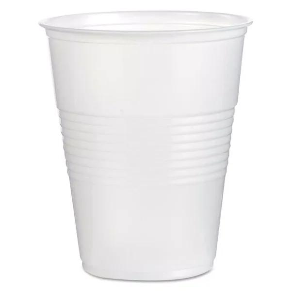 Boardwalk 16 oz. Translucent Polypropylene Plastic Cold Cups, 1000 Count Bulk Case