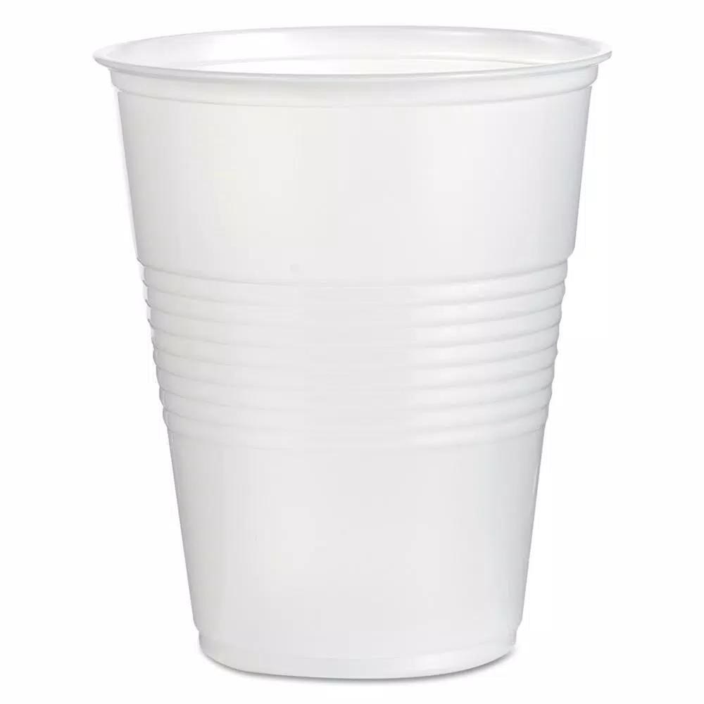 Boardwalk 16 oz. Translucent Polypropylene Plastic Cold Cups, 1000 Count Bulk Case