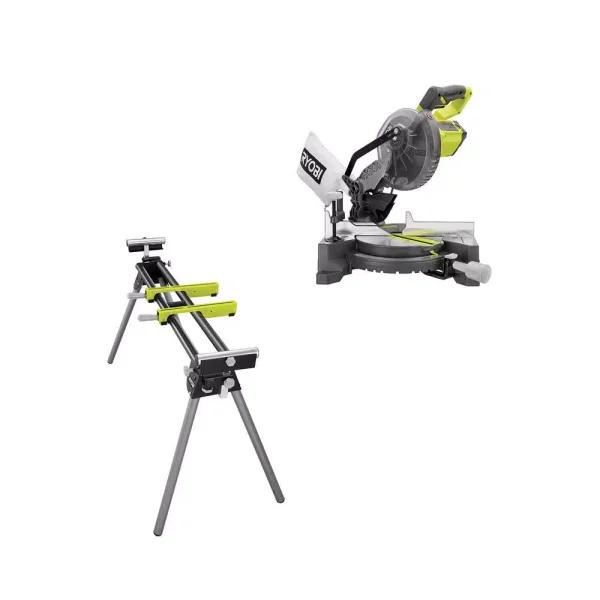 RYOBI 7-1/4 in. Corded Compound Miter Saw with Universal QuickSTAND