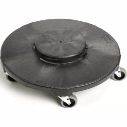 Genuine Joe Round Trash Can Dolly for 32 Gal. or 44 Gal. Receptacles thumbnail 1