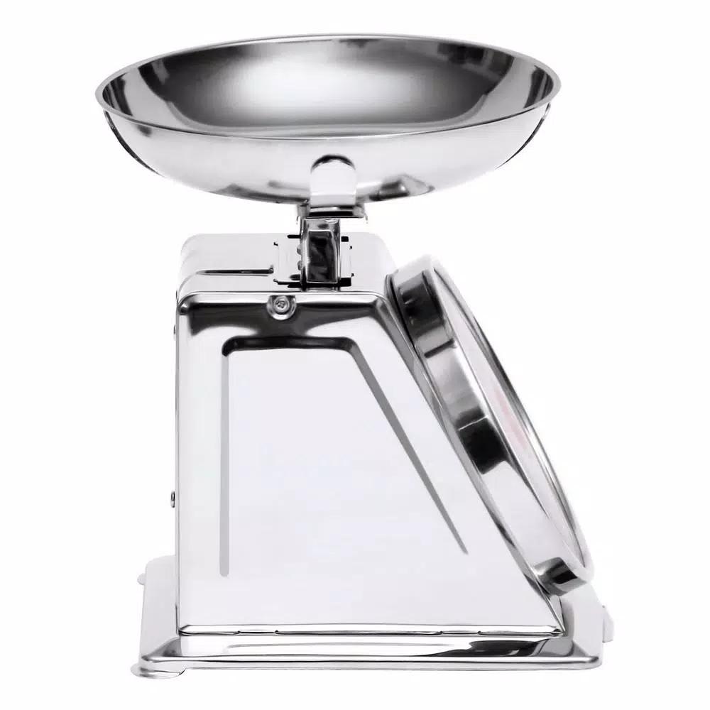 Escali Mercado Analog Food Scale with Stainless Steel Bowl