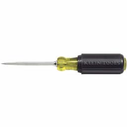 Klein Tools 3-1/2 in. Cushion-Grip Scratch Awl, Heavy-Duty Forged Steel thumbnail 1