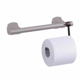 KOHLER Matte Black Toilet Tissue Holder Accessory for Carmichael, Arsdale, and Rubicon Grab Bars thumbnail 1